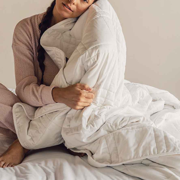 chăn có trọng lượng tốt nhất