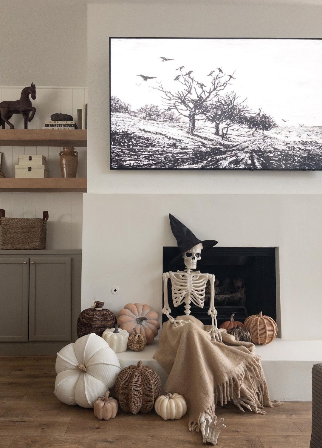 trang trí halloween