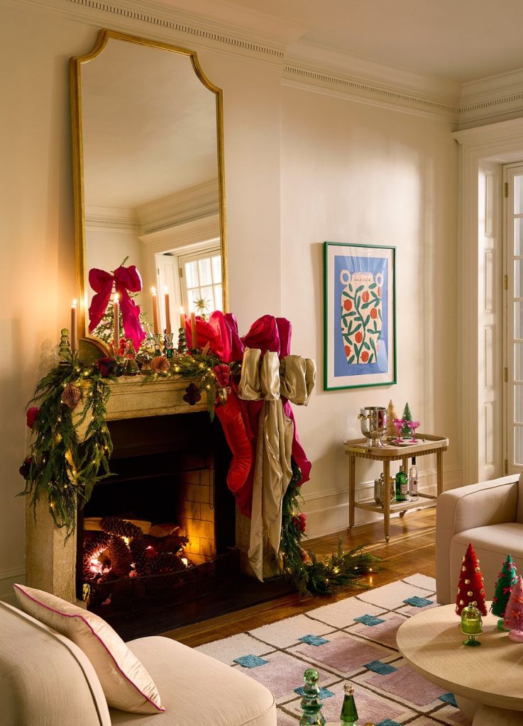 xu hướng trang trí ngày lễ nơ