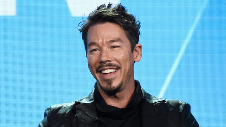 David Bromstad của HGTV trong buổi hội thảo tại Discovery Communications Winter 2019 TCA Tour