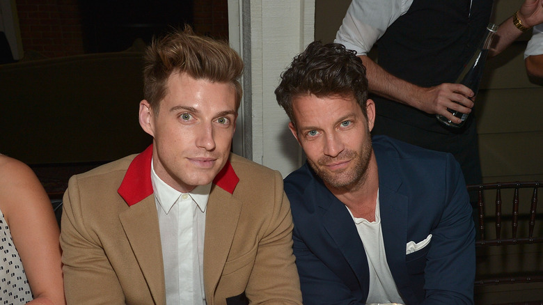 Nate Berkus và Jeremiah Brent tham dự TOPMAN